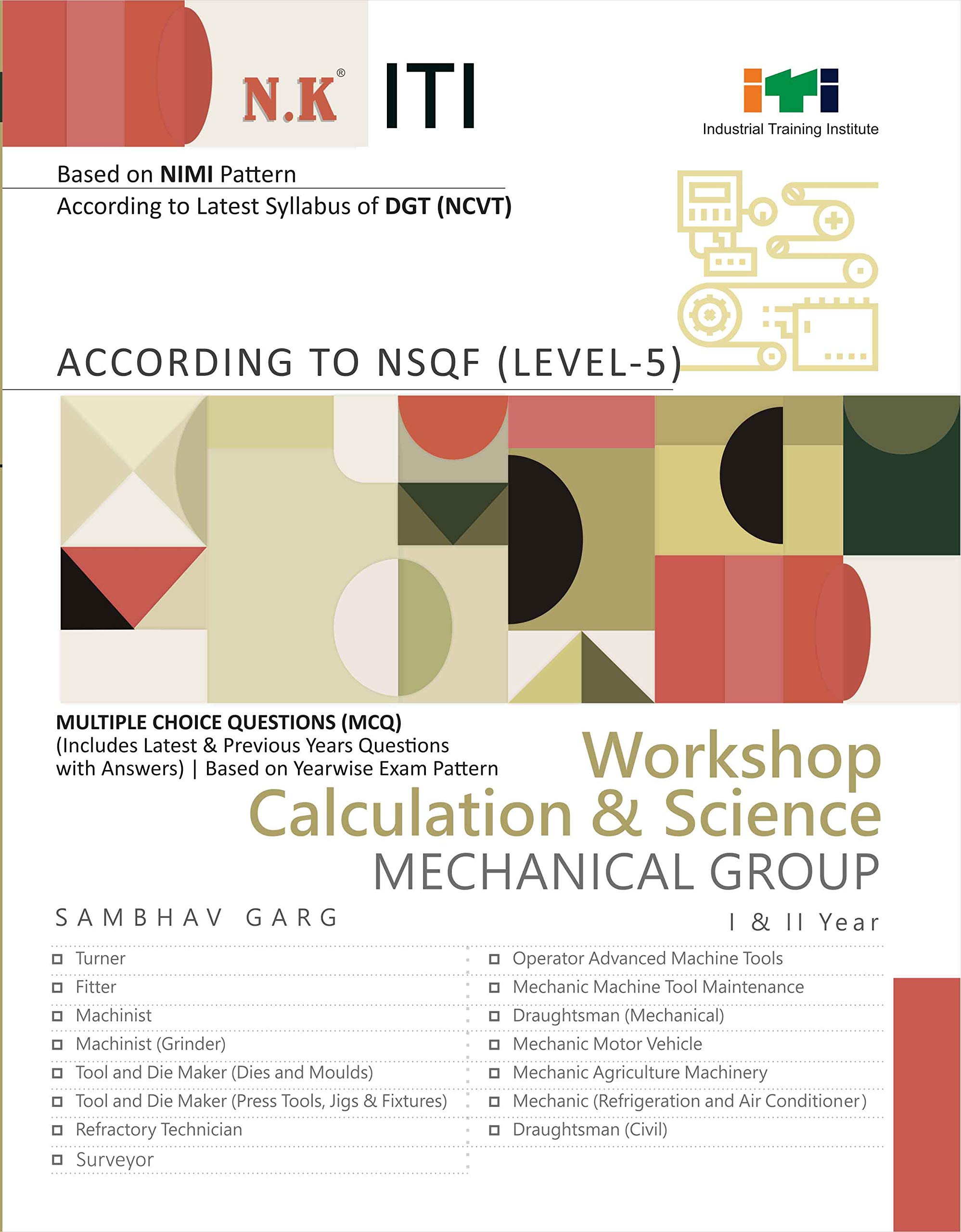 Calculation And Science [Mechanical Group] I, II Year ITI
